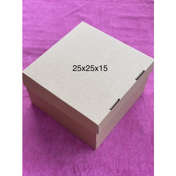

Kardus Packing Box Diecut 25x25x15
