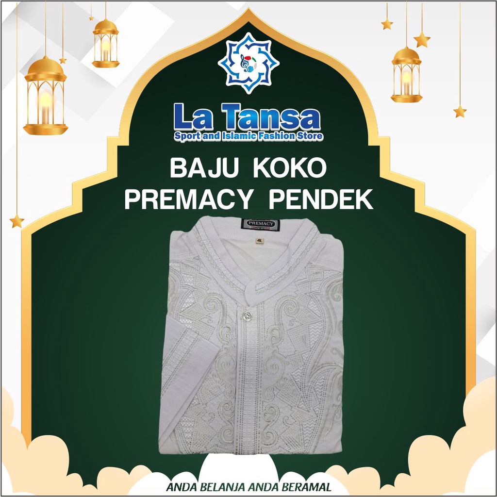 BAJU KOKO PREMACY PENDEK