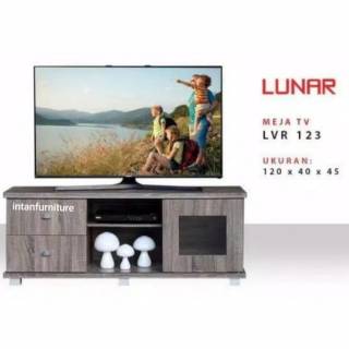  MEJA  TV MINIMALIS  PINTU  SLIDING LUNAR LVR 123 Shopee 