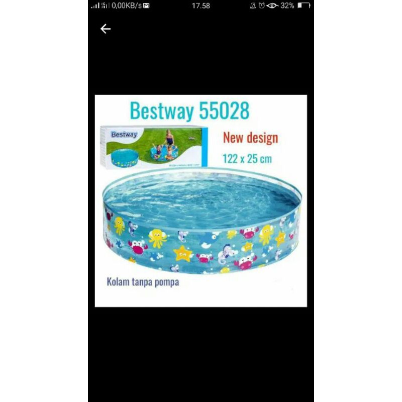 kolam renang bestway