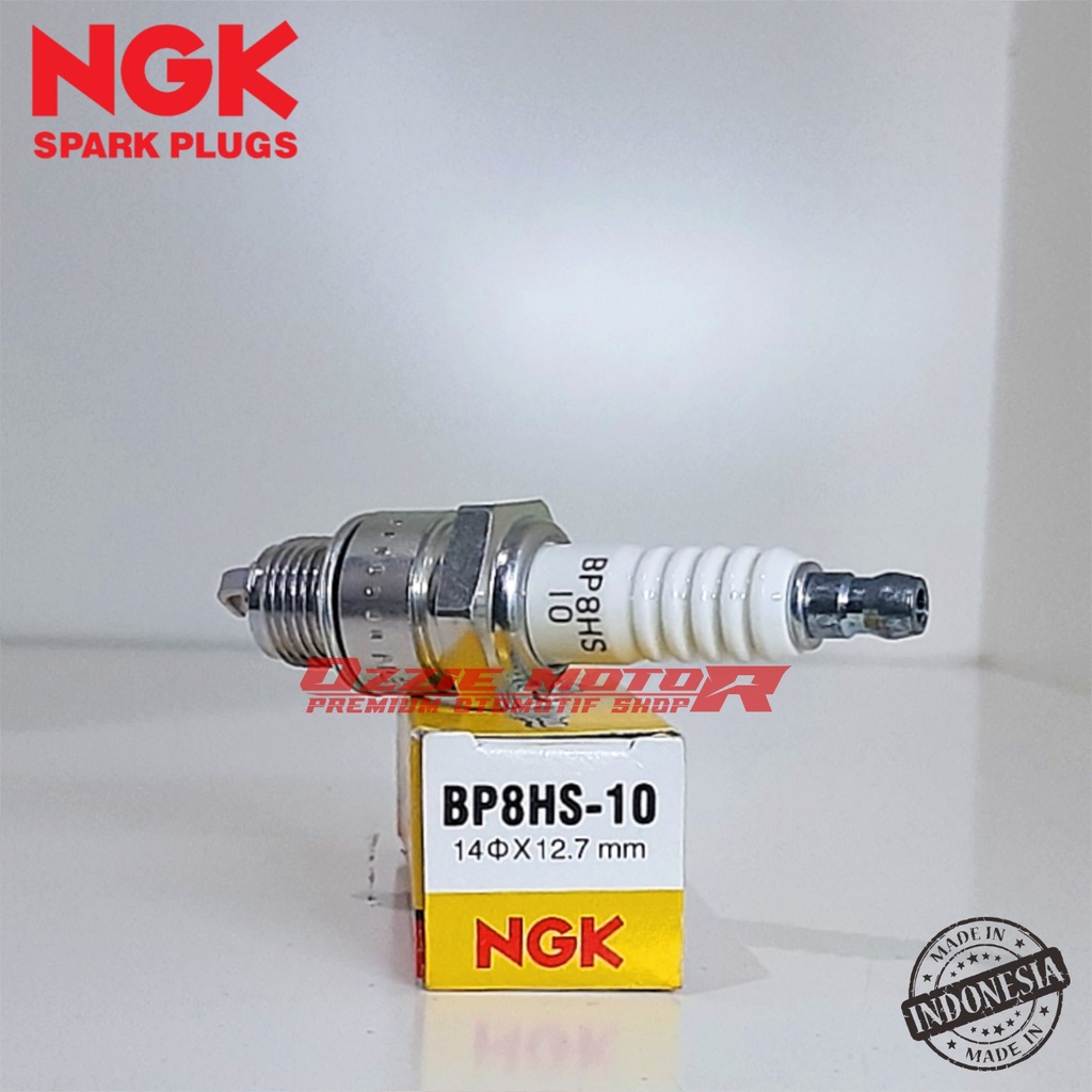 BUSI MOTOR NGK STANDARD BP8HS-10 ORIGINAL MADE IN INDONESIA