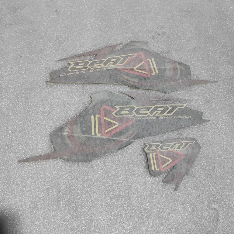 Jual Stiker Stripping Striping Decal Graphic Honda Beat Karbu Karburator Ori Original