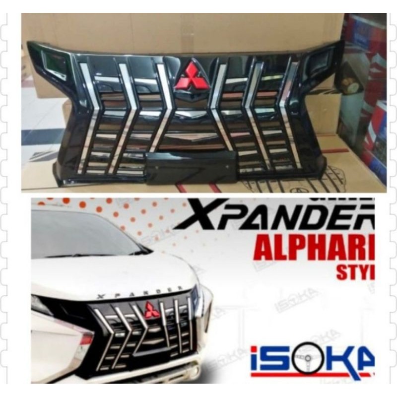 Grill Mitsubishi Xpander Model Alphard