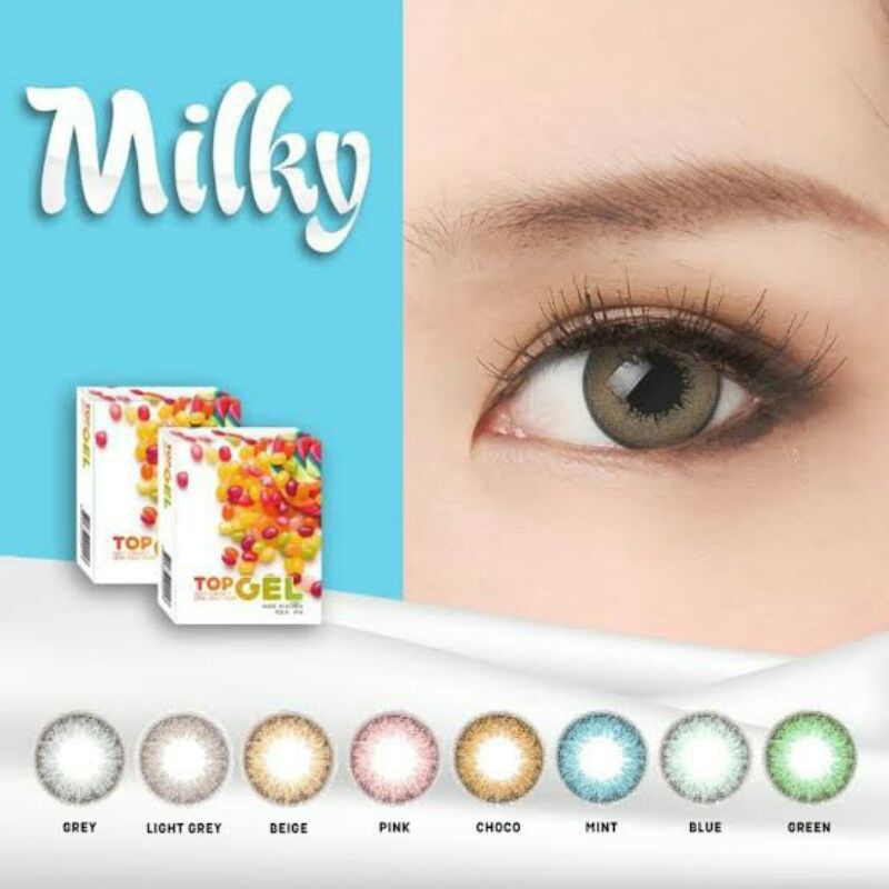 SOFTLENS GEL MILKY 14.2MM / SOFTLENS TOPGEL