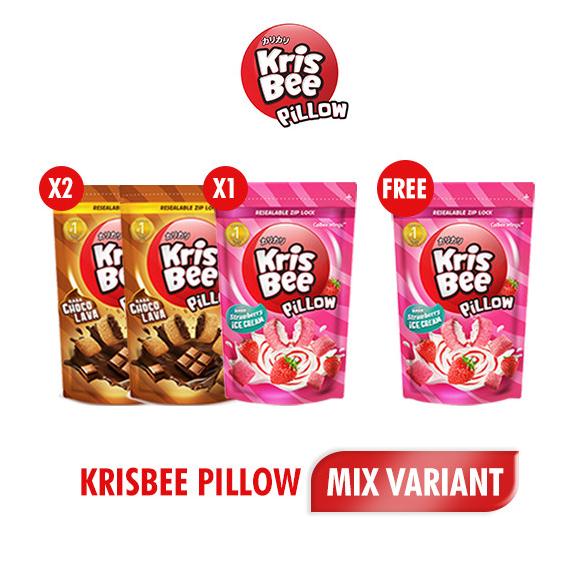 

Krisbee Pillow Mix Variant! Free Krisbee Pillow Strawberry 120 gr