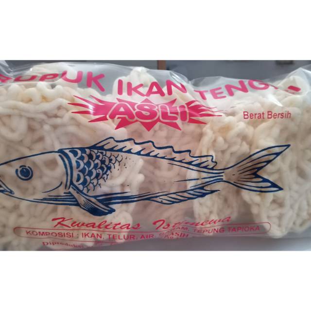Kerupuk ikan tengiri dijamin higienis dan enak.. bisa dijadikan camilan saat santai dan makan