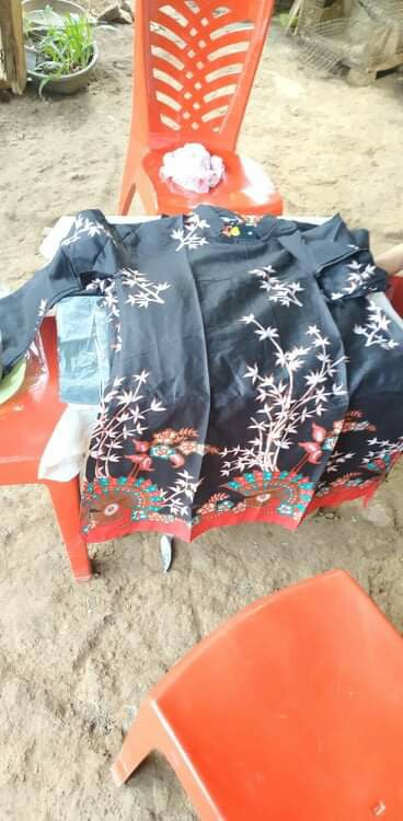 Batik Couple Keluarga Sania Ruffle Ori Ndoro Jowi Dnt Kipas