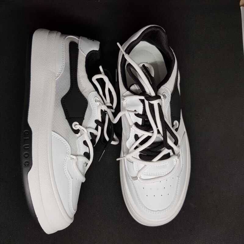 RYX - Plain White Sepatu Sneakers Wanita Fashion Casual / Olahraga (NO BOX) - Ori Import
