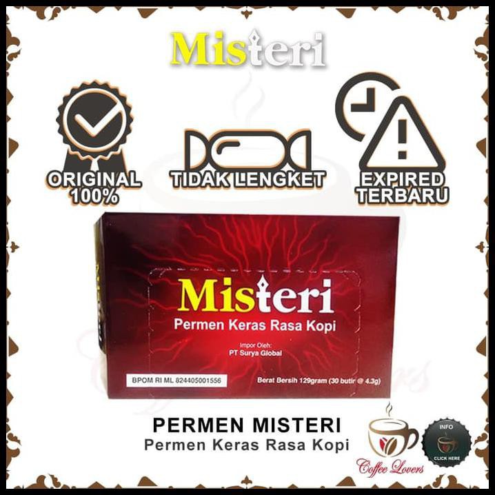 

DISKON TERMURAH MISTERI CANDY 1 PCS - PERMEN KOPI MISTERI !!!