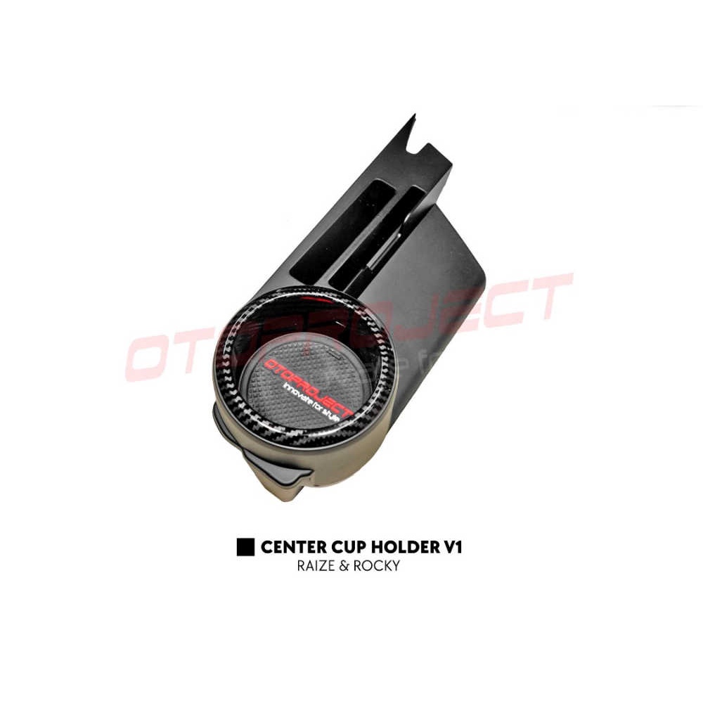 Cup Holder Tengah Mobil Raize Rocky List Carbon Otoproject