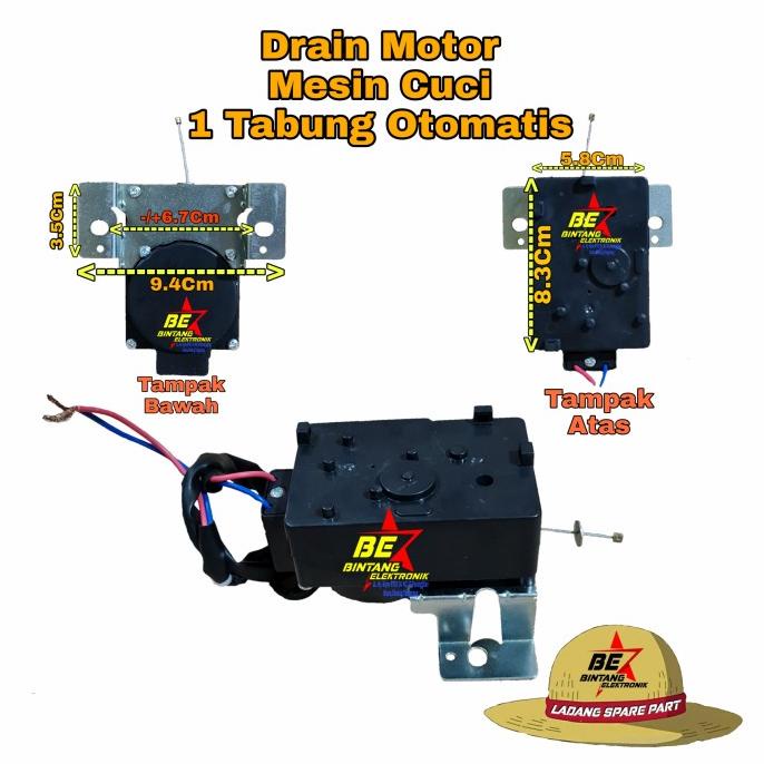 DRAIN MOTOR MESIN CUCI SANKEN MOTOR DRAIN MESIN CUCI AUTOMATIC SANKEN
