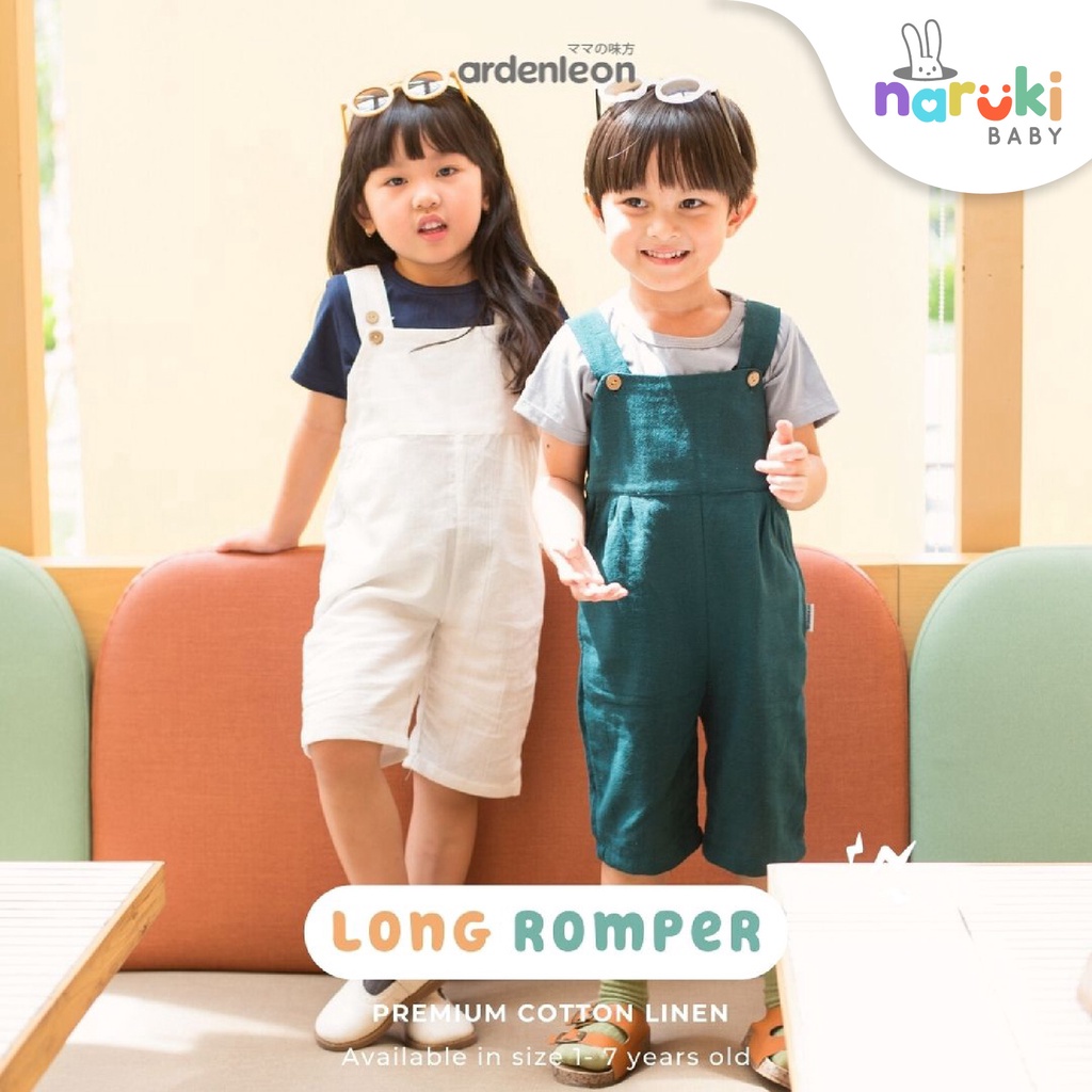 Ardenleon Long Romper Jumpsuit Arden Leon Baju Anak