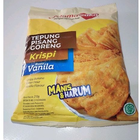 

Mamasuka tepung pisang goreng krispi vanila 210 g