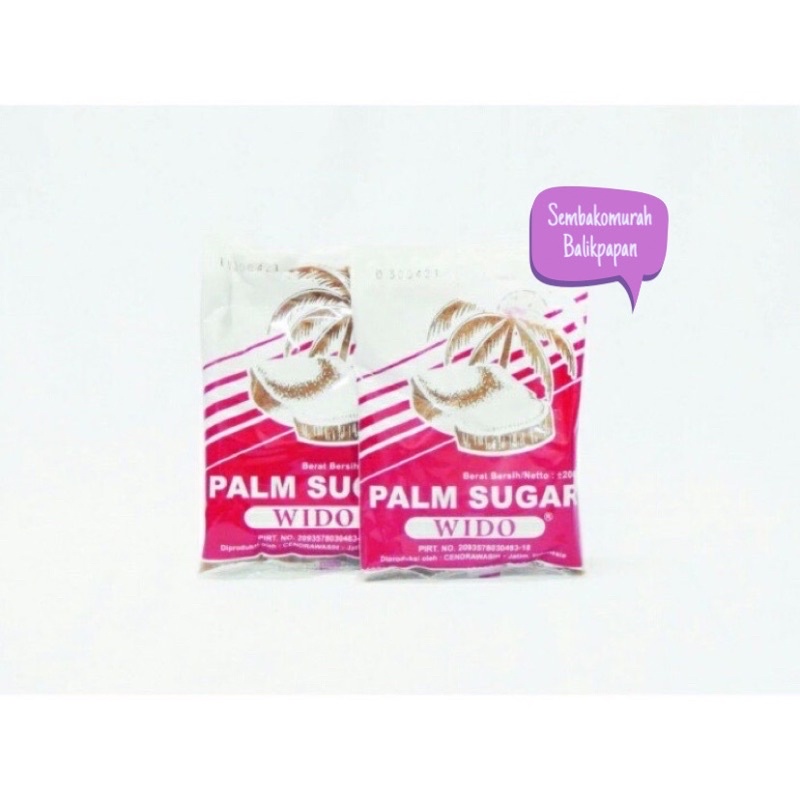 

palm sugar wido 200 gram