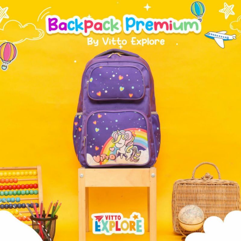 Ransel anak vitto explore