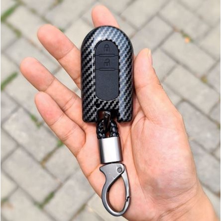 Casing Kunci Carbon All New Rush Terios Grand Avanza Xenia 2019 Smart Key New Agya 2020 Smart Key