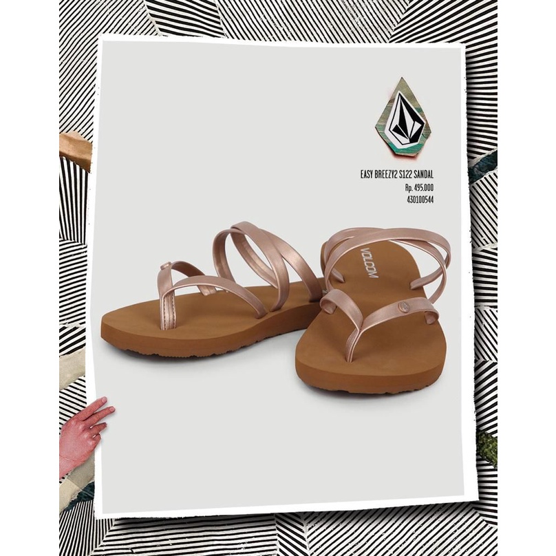 SANDAL WANITA VOLCOM 430100544 ORIGINAL