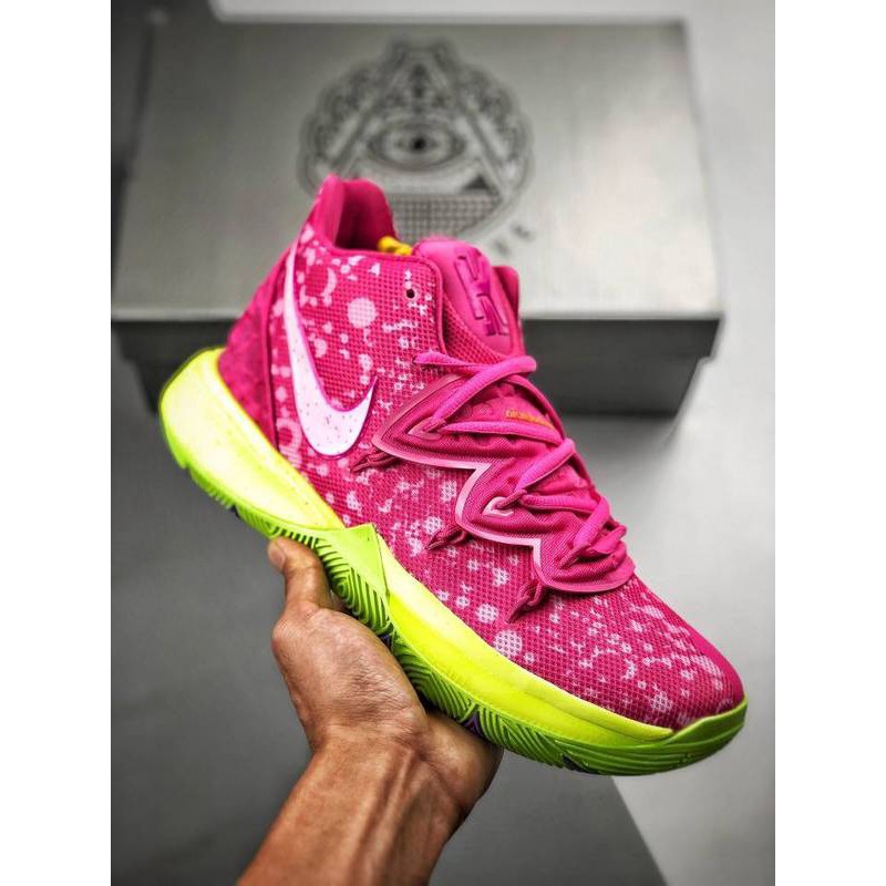 spongebob and patrick kyrie shoes