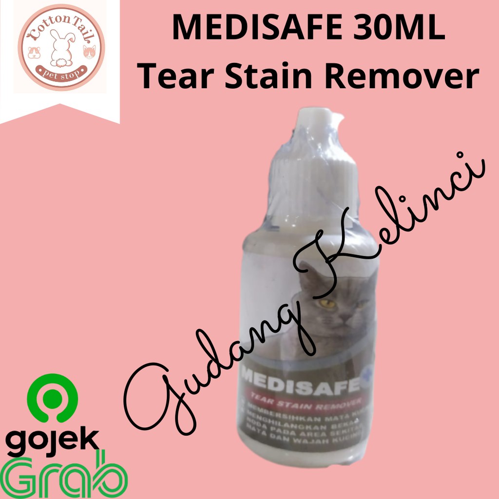 Medisafe Tear Stain Remover - Pembersih Mata &amp; Muka Kucing 30ml