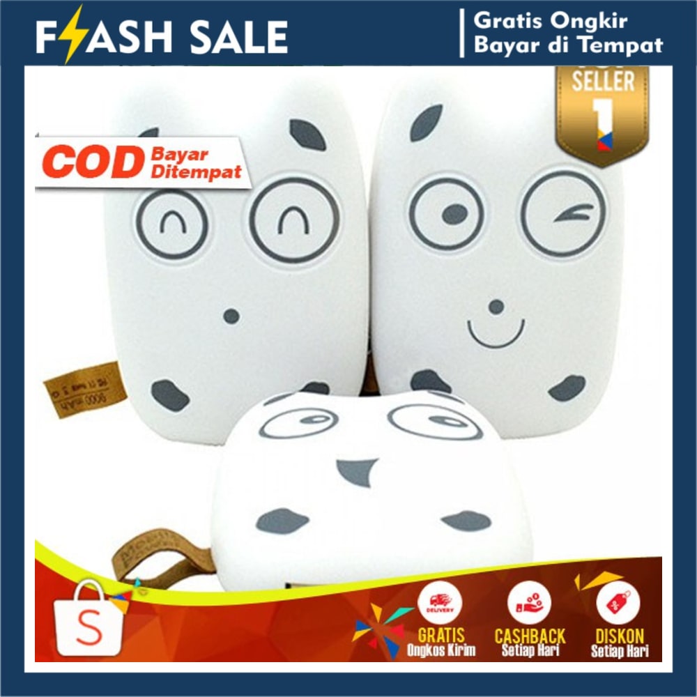Totoro Power Bank 10400mAh BY11 Powerbank Casing Alumunium Tempat Penyimpanan Daya Awet Dibawa COD