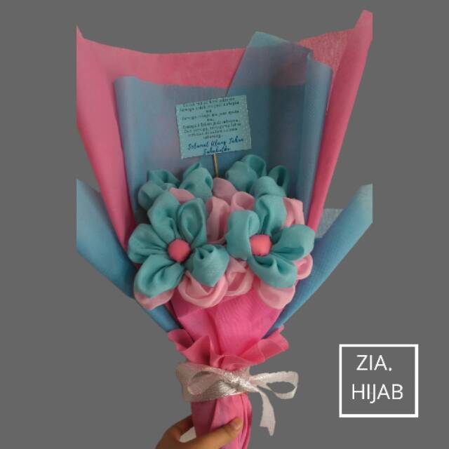 buket hijab 2 kerudung