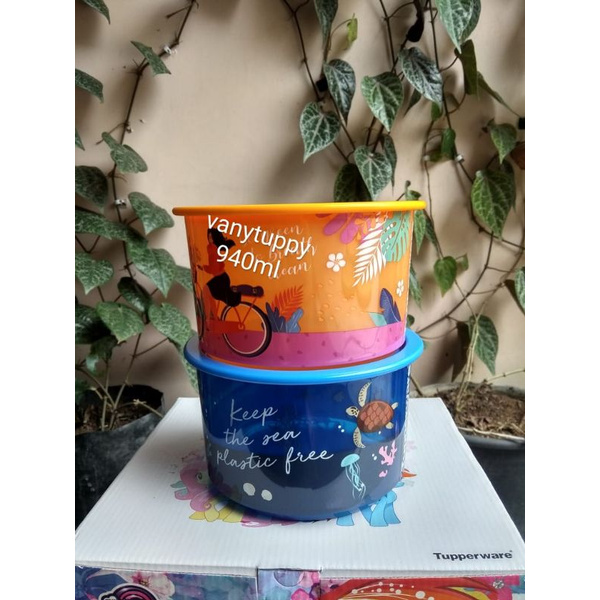 Toples life style canister 940ml Tupperware / toples susu / toples serbaguna
