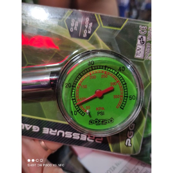 pengukur tekanan angin ban DOZIRO 55 PSI/400KPA