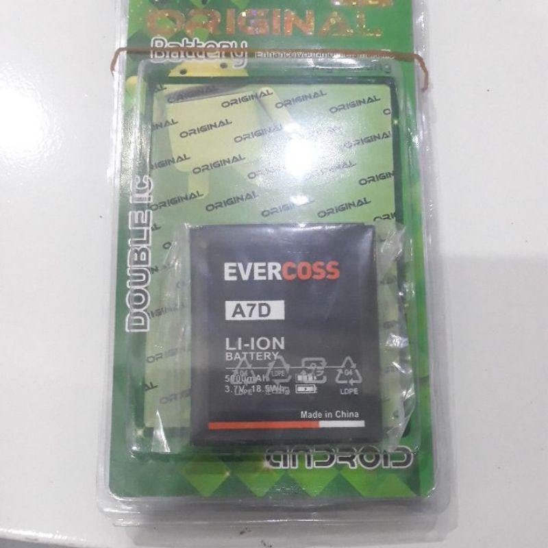 battery evercoss A7D