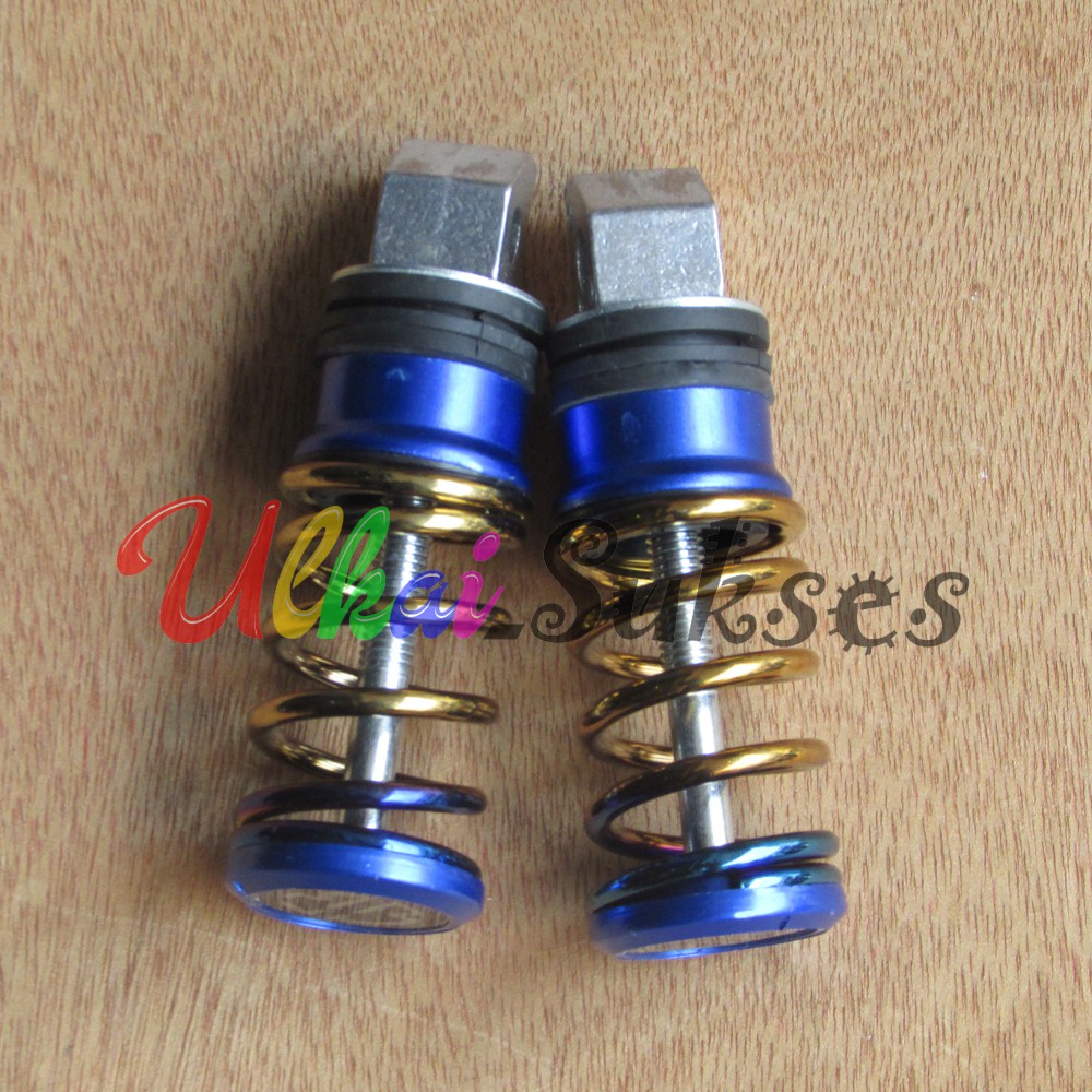 Foot Step Per Belakang Motor Murah terlaris Model Per - Warna SILVER,MERAH,EMAS,BIRU,HITAM,2Tone