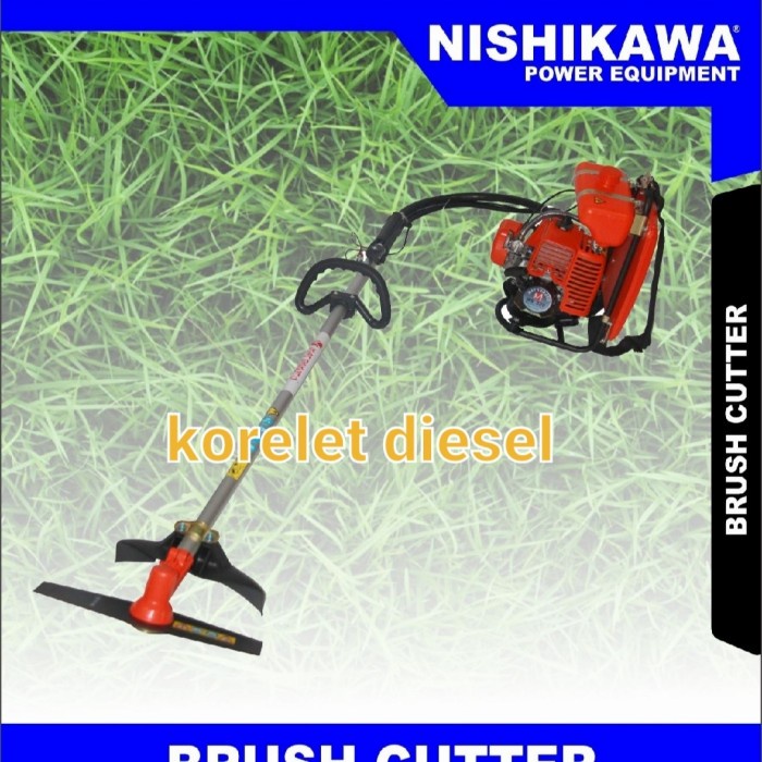 Mesin Potong Rumput 2tak Nishikawa 338 Brushcutter 338