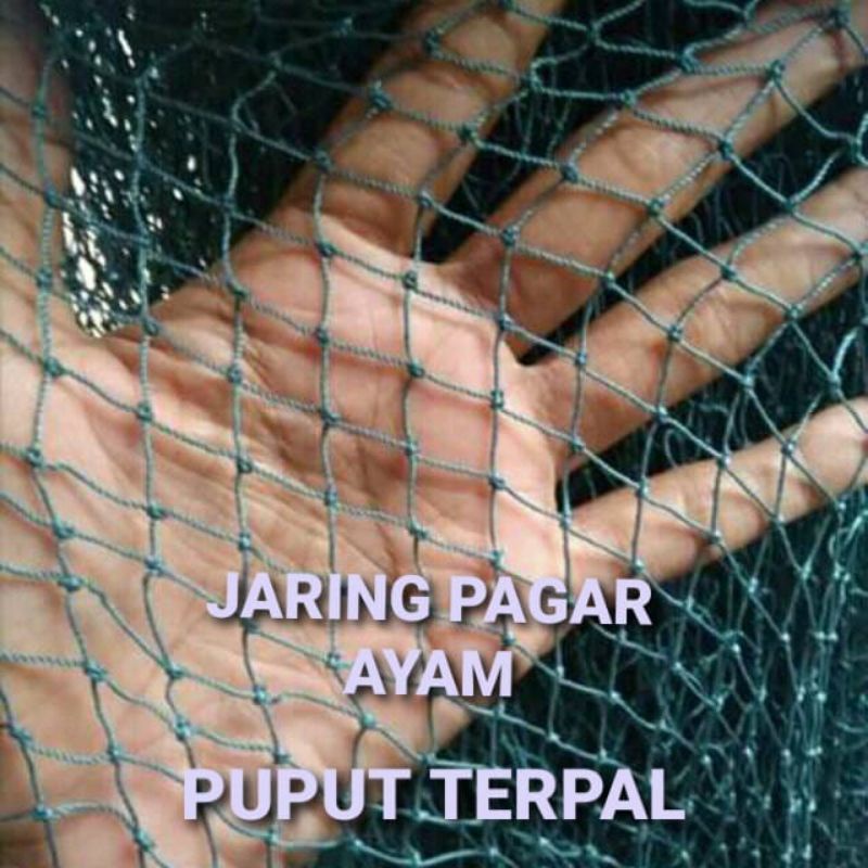 Jaring ayam 1 x 10 meter / jaring kandang bebek / jaring ayam / jaring pagar
