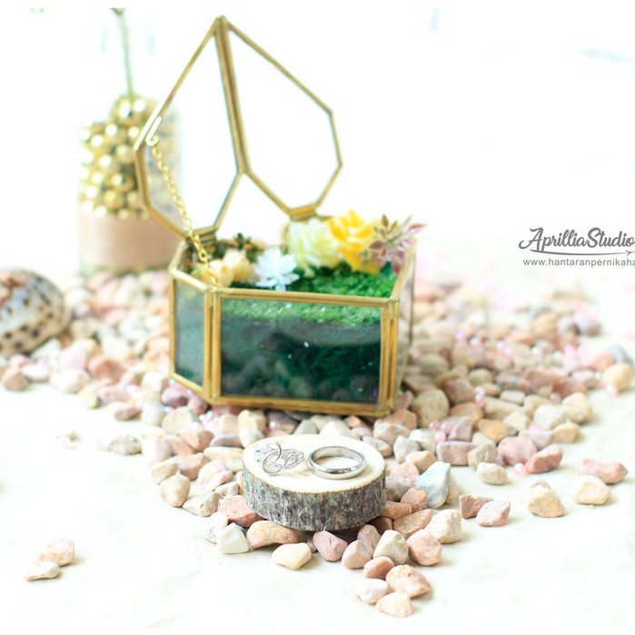 Kotak Perhiasan | Kotak Cincin | Ring Box Tera Love