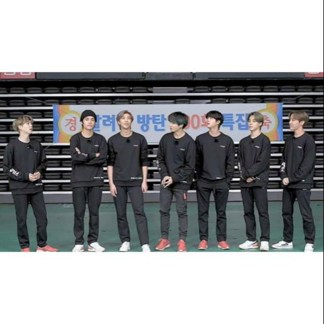 Sweater / Kaos BTS RUN 100TH