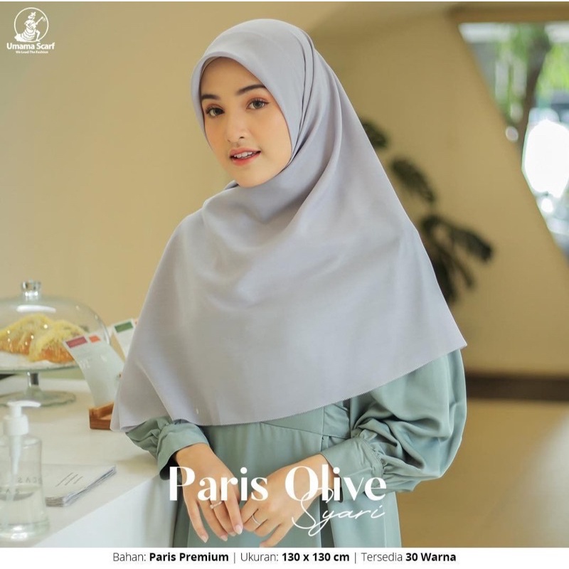 Jilbab Paris Olive Syar’i