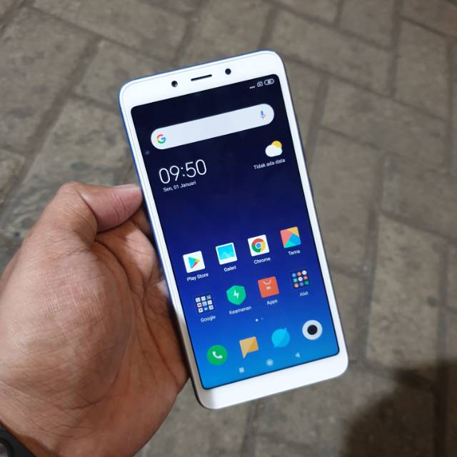 Handphone Hp Xiaomi Redmi 6 3/32 Second Seken Bekas Murah