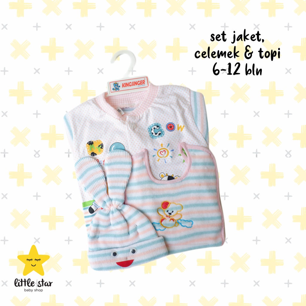 King Singer - Set Jaket Anak Bayi | Setelan Jacket Bayi Cowok Cewek | Baby Boy Girl