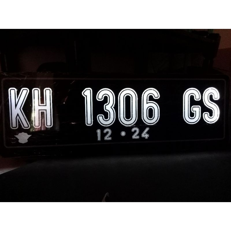 Plat Mobil Custom/ Variasi Plat Mobil + Dudukan dan Lampu