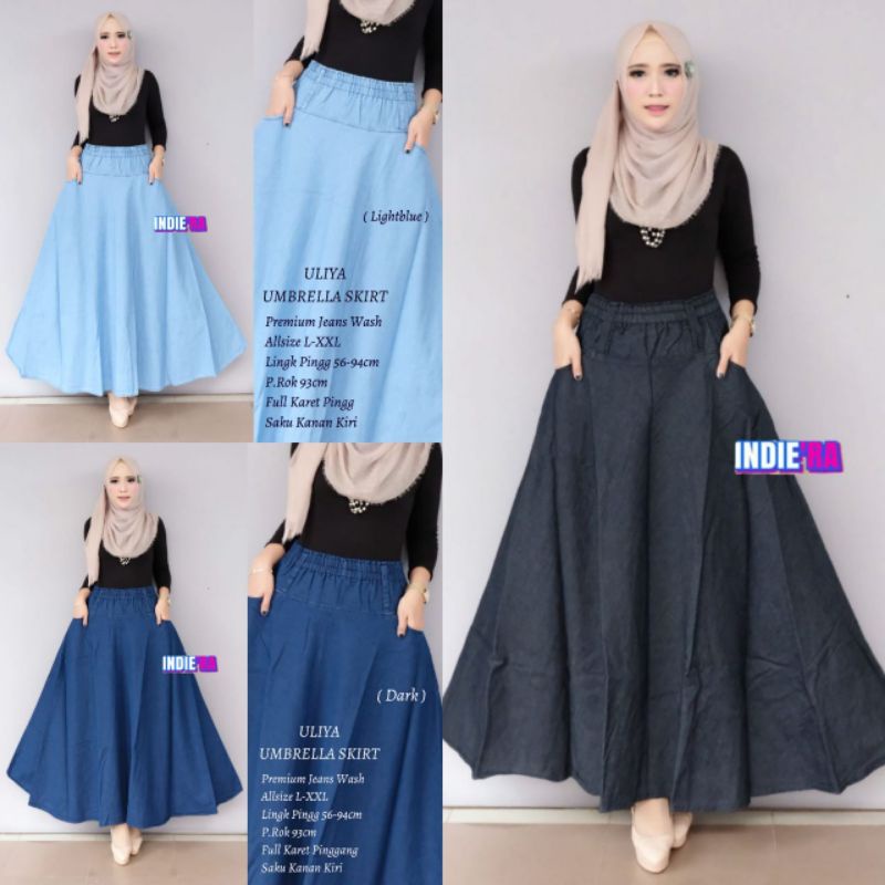 ULIYA UMBRELLA SKIRT //ROK JUMBO