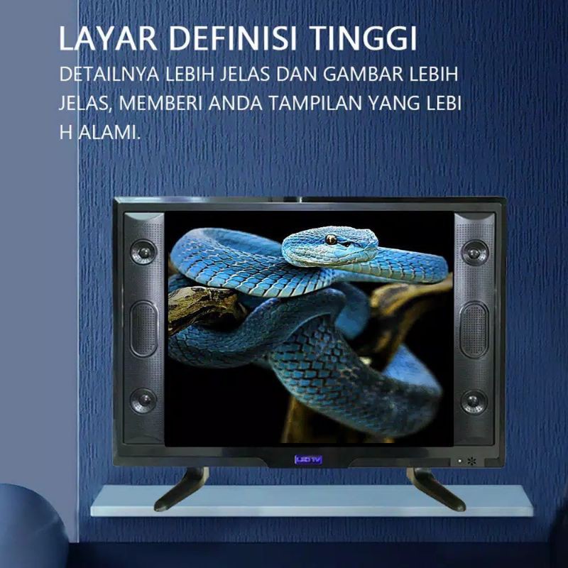 BISA COD - TERBARU TELEVISI LED 20&quot; WITH INPUT USB HDMI VGA AV ANTENA TV