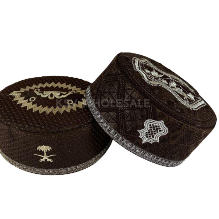 "MDV.21Jl22ᴺ" PECI HAJI KOPYAH ASSAGOFAH KOPIAH SONGKOK MORIF BORDIR TEROMPAH / PECI MALAYSIA / KOPY