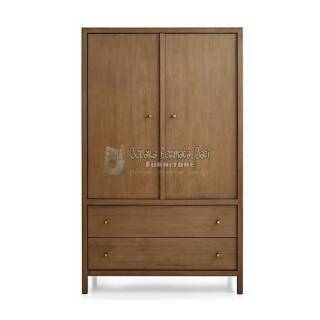  Lemari  pakaian  minimalis retro  furniture jepara Shopee 