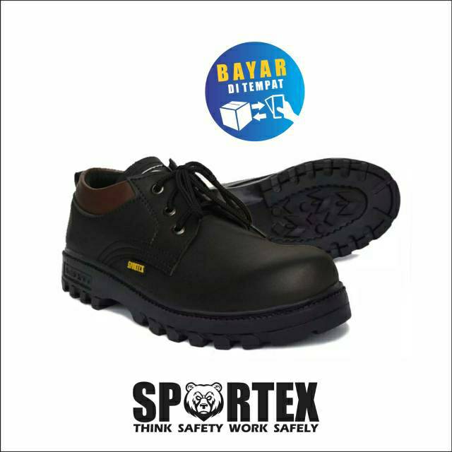 SEPATU SAFETY SEMI BOOTS SPORTEX PRIA TYPE LOW BOOT SAVETY BUT SEPTI BUTS SEVTI BOT SEPTY BOTS SEFTY