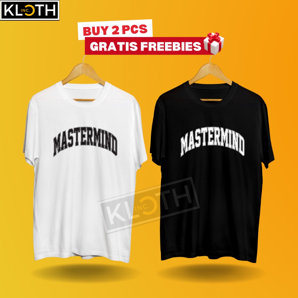 [BTS] Kaos BTS SUGA Mastermind Cotton 24s Premium Bisa Upgrade Lengan Panjang