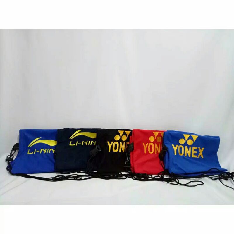 sarung raket / tas raket badminton / tas kain