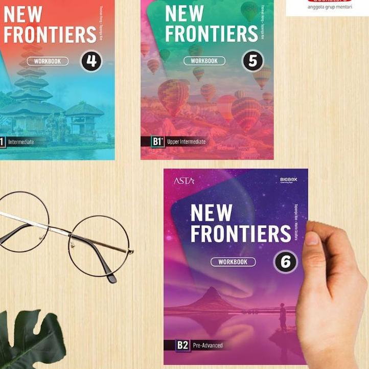 <JeW ✩> New Frontiers | Buku Bahasa Inggris SMP /Trend termurah