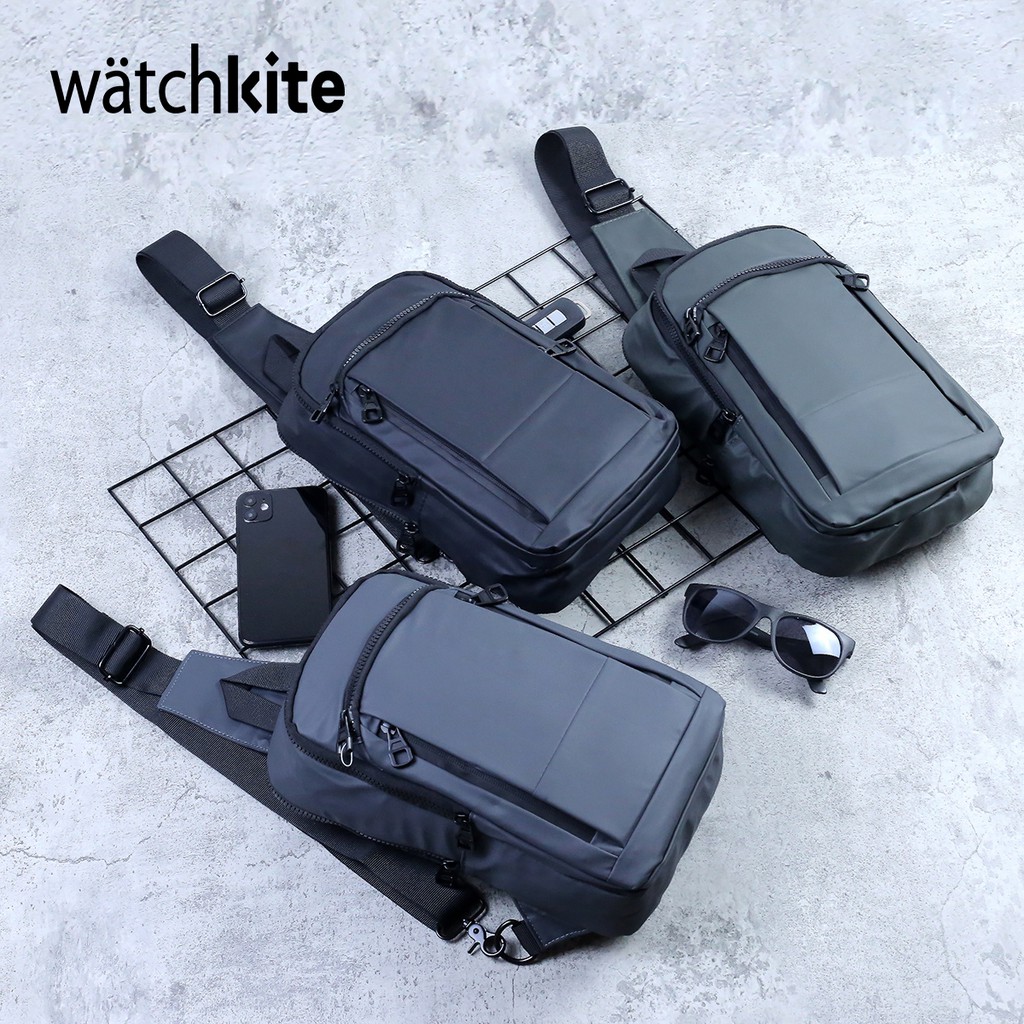 COD  DEM'S   JINPAIDI 0136 Sling Bag Tas Selempang Anti Air