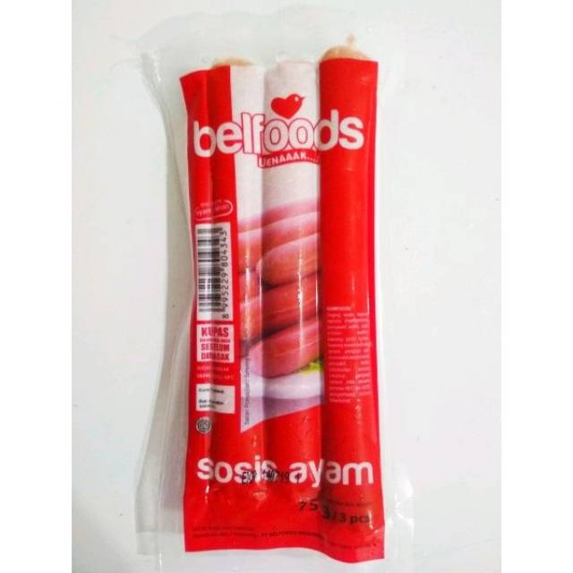 

Belfood sosis ayam 75gr