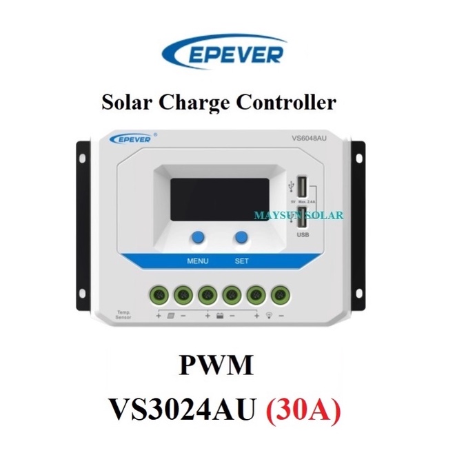 Jual Solar Charge Controller Pwm A Epever Vs An A Shopee