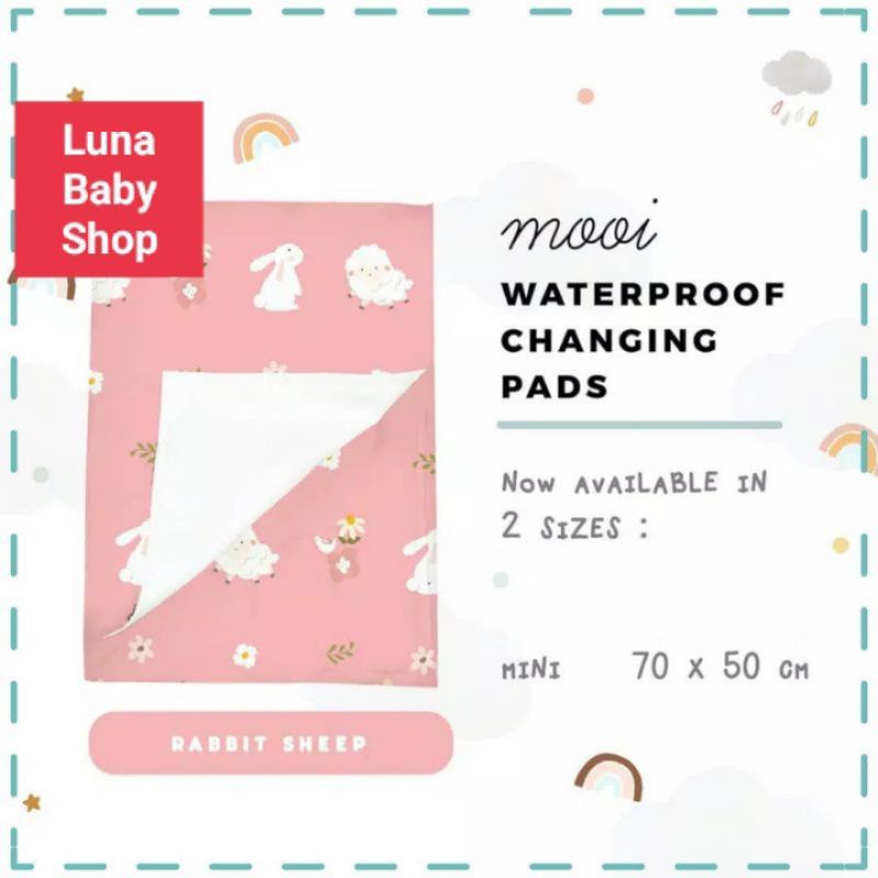Changing Pad/Alas Ompol Waterproof "Mooi"