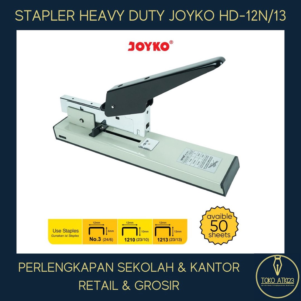 Stapler / Staples / Jepretan Merk Joyko HD-12N 13